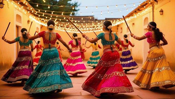 Dhandiya Dancers